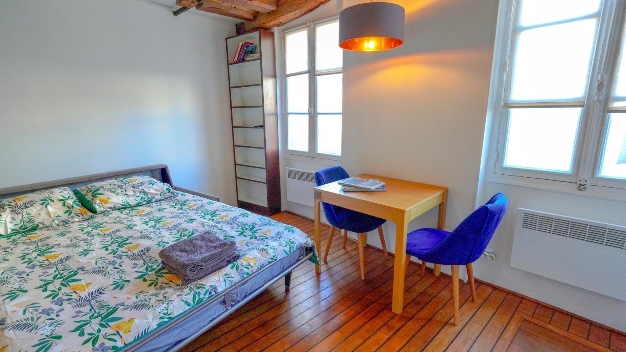 Romantic Studio At Quartier Latin Paris Eksteriør billede
